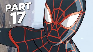 SPIDERMAN MILES MORALES PS5 Walkthrough Gameplay Part 17  ANIMATED SUIT Playstation 5 [upl. by Htebaras]