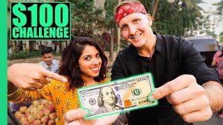 INDIAN Street Food 100 CHALLENGE in MUMBAI Best Street Food in Mumbai [upl. by Becca102]