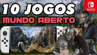 10 Jogos INCRÍVEIS de MUNDO ABERTO do Nintendo Switch  Melhores jogos Open World do Switch [upl. by Gorton670]