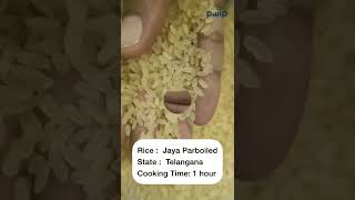 Jaya Parboiled Rice Cooking Experiment  PWIP testing rice before exporting to Dubai shorts [upl. by Anaig]