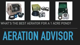 The Best Aerators For A 1 Acre Pond Four Top Rated Models [upl. by Refitsirhc]