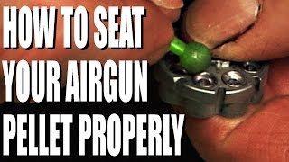 How to load an airgun pellet properly [upl. by Nerac228]