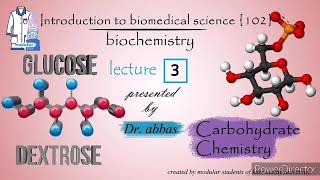 Biochemistry  Dr Abbas  Module 102  Lec 3  Carbohydrate Chemistry [upl. by Higginson]