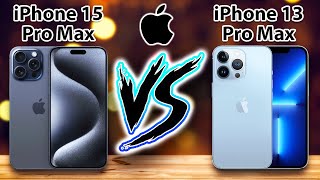 iPhone 15 Pro Max Vs iPhone 13 Pro Max REVIEW of Specs [upl. by Gherlein]