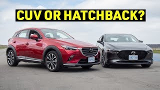 Can a CUV Be SPORTY 2019 Mazda CX3 Track Review [upl. by Aimas]