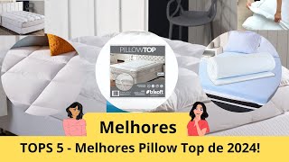 ATUALIZADOS TOPS 5  Melhores Pillow Top de 2024 [upl. by Ojyram784]