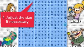 How to add word search puzzles  liveworksheetscom [upl. by Manuela]