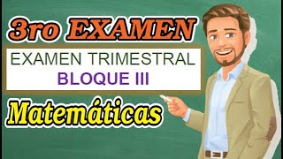 EXAMEN MATEMATICAS RESUELTO BLOQUE 3 3er Grado Primaria 2022 2023 [upl. by Anahsed215]