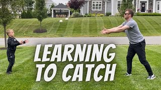 How To Teach 68 Year Olds To Catch A Baseball Baseball Catching Drills [upl. by Alejoa]