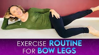 best exercises for bow legs  yoga routine [upl. by Yhcir576]