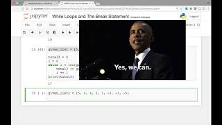 While Loops and The Break Statement in Python Python Tutorial 6 [upl. by Nauqet]