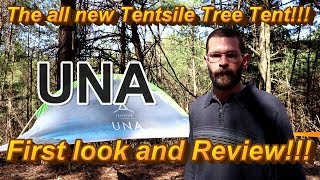 Tentsile UNA One Person Tree Tent New for March 2018 First look and Review [upl. by Lalita]