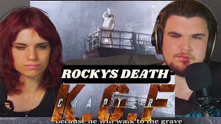 KGF CHAPTER 2  ROCKYS DEATH  Yash Sanjay Dutt Srinidhi Raveena [upl. by Dodge745]