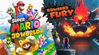 Super Mario 3D World  Bowsers Fury  Full Game 100 Walkthrough [upl. by Urbanna]