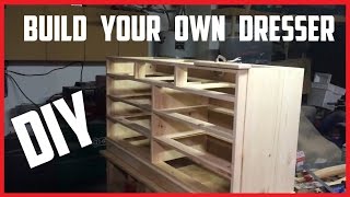 How To Build A Dresser  DIY Instructions [upl. by Nagorb]