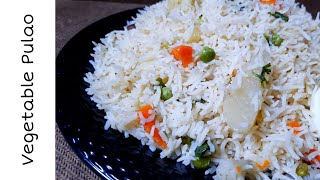 Veg pulao  vegetable pulao recipe by Silver Ladle [upl. by Orenid923]