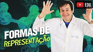 1 Cadeias Carbônicas Formas de Representação 13 Química Orgânico [upl. by Figone764]