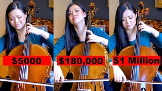 Can You Hear the Difference Between One Million Dollar amp 5000 Cello  Bach Cello Suite No 1 [upl. by Zaller]