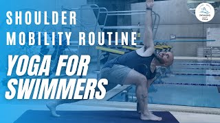 Shoulder Mobility Routine for Swimmers [upl. by Ahsiekahs]