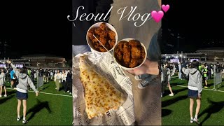 Seoul Vlog  surguuliin festival🎆 Lesserafim Apink виз сунгалт🇰🇷 [upl. by Yerffej]