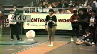 1986 USAUSSR gymnastics women [upl. by Shepley]