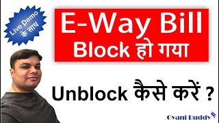 How to Unblock EWay Bill  EWay Bill ko Unblock Kaise Kare  EWay Bill Blocked [upl. by Rocca772]