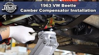 JBugs  1963 VW Beetle  Camber Compensator Installation [upl. by Gish188]