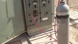 How to refill Sf6 Gas on MV Switchgear RMU [upl. by Misha628]