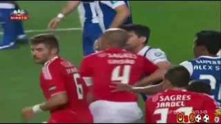 Benfica 3  2 Porto  Taça da Liga  20 Março 2012 [upl. by Warden]