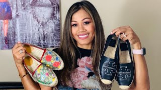 My shopping problem during Covid19shoeunboxingGucci and Tory Burch Espadrilles [upl. by Aurthur]