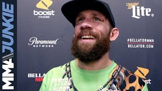 Bellator 210 David Rickels postfight interview [upl. by Hgielrebma419]