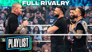 Randy Orton vs The Bloodline – rivalry history WWE Playlist [upl. by Grissel]