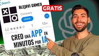 Cómo crear una APP en 2 minutos GRATIS con Inteligencia Artificial 📲 Tutorial FÁCIL Paso a Paso [upl. by Dede]