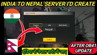 INDIA TO NEPAL SERVER ID CREATE FREE FIRE 😱🇳🇵HOW TO GET NEPAL SERVER IN FREE FIREFF NEPAL SERVER [upl. by Ybab304]