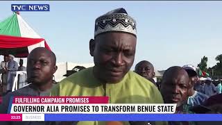 Governor Alia Describes Transformation Of Benue State Under 1 Year Of His Rule As Divine [upl. by Eisle]