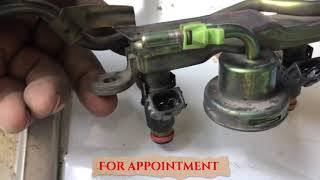 How To Replace Fuel Injectors  Honda IDSI [upl. by Nivel]