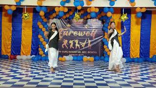 Farewell Ceremony 202122 Duet Dance Performed By Sneha And Astha [upl. by Lemmuela159]