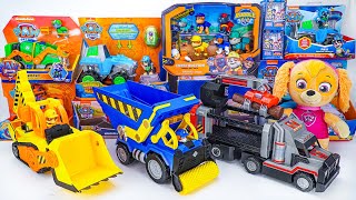 Paw Patrol Unboxing Collection Review  Marshallmighty movie bulldozer  Hero pup  Marshall ASMR [upl. by Acinet]