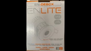 How I install Enlite LED spot lights in the ceiling downlights how I wire the spotlights [upl. by Llekcir515]