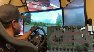 Driving an RC car over 60mph using my racing simulator 4G [upl. by Norbie]