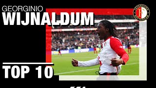 TOP 10 GOALS  Georginio Wijnaldum [upl. by Meesan]