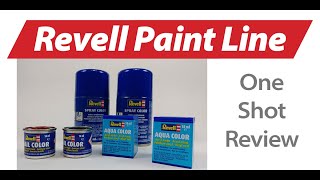 Review of Revells new painting supplies — New Product Rundown quotOne Shotquot [upl. by Beka]