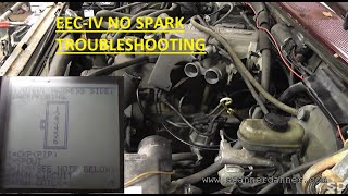 1988 Ford F150 EECIV  No Spark Good Ignition Coil Module and Distributor Pickup [upl. by Bilski828]