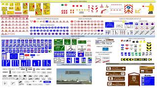 Sinalização vertical Visão Geral Classificação [upl. by Ociram353]