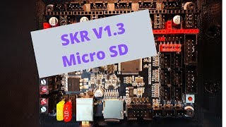 SKR 13  TF drive Marlin firmware loading [upl. by Lindley]