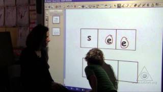 Word of the Day Using a SMART Board to Make Words [upl. by Ultima781]