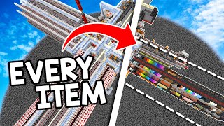 Building My PERFECT 120 SORTING SYSTEM Base in Minecraft Survival [upl. by Worthy647]