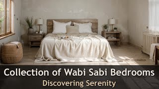 Harmonious Tranquility A Collection of Wabi Sabi Bedroom Designs [upl. by Dedra]