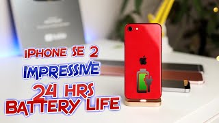 iPhone SE 2020 24 hrs battery life review [upl. by Ho406]