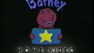 Barney Home Video Logo  A [upl. by Adnawyt]